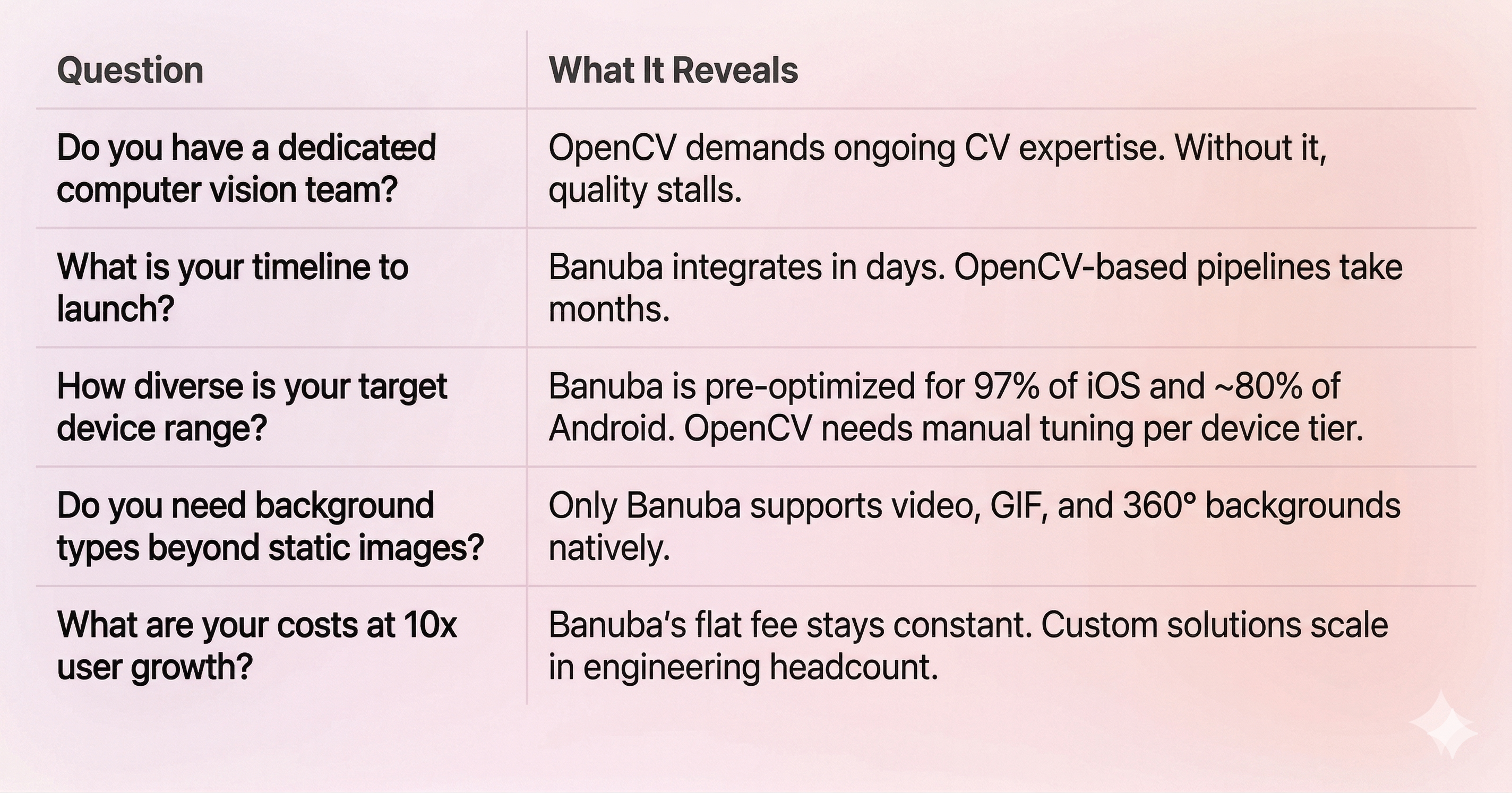 A Decision Framework Build or Buy Background Removal