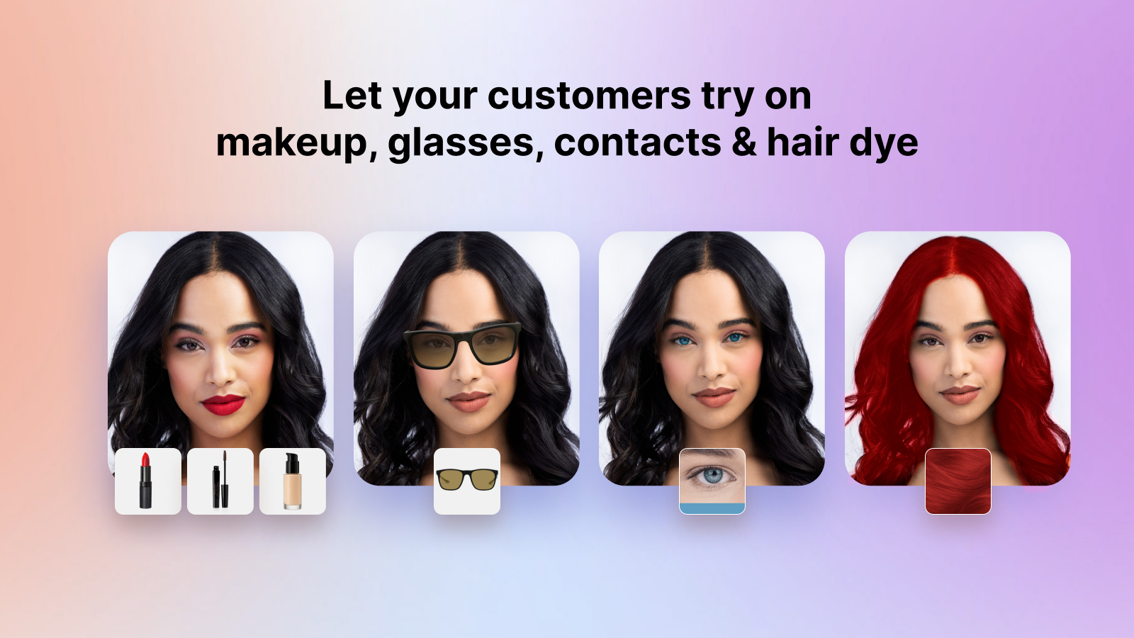 ar hair color try-on