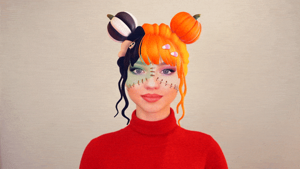 Seasonal face filters
