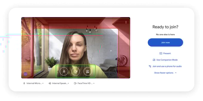 video call ui best practices