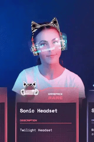 face tracking with filters for games