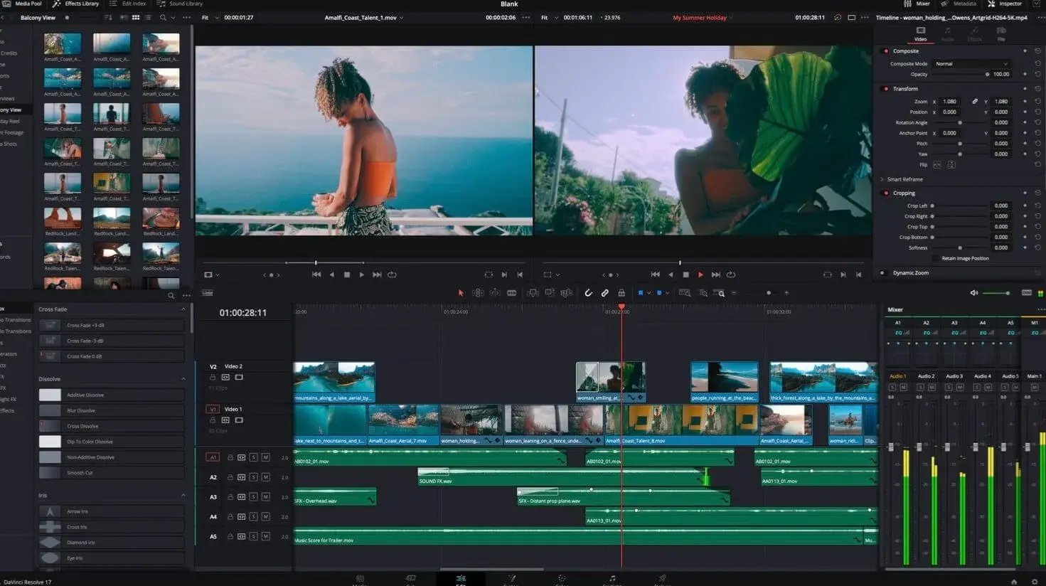 davinci-resolve-Best-Sports-Highlight-Video-Editing-Software