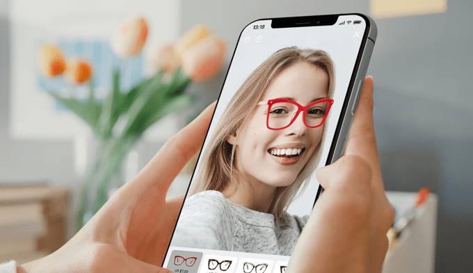 zeelool virtual glasses try-on