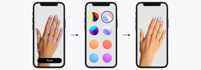 nails virtual try-on