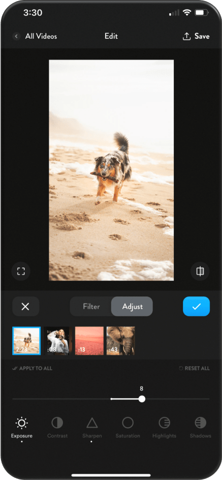 vidlab app screenshot