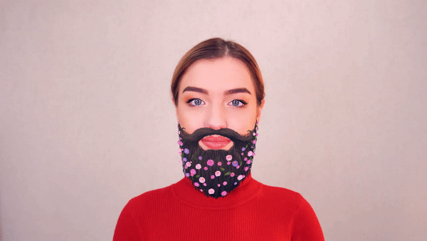 virtual beards Unity mask