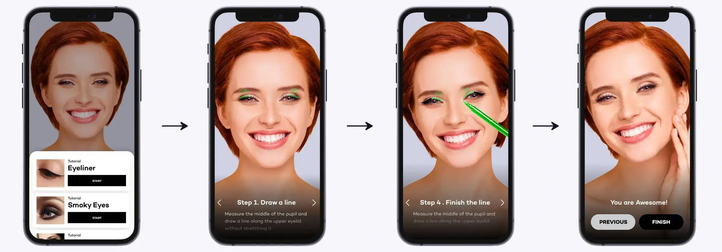 virtual makeup tutorial