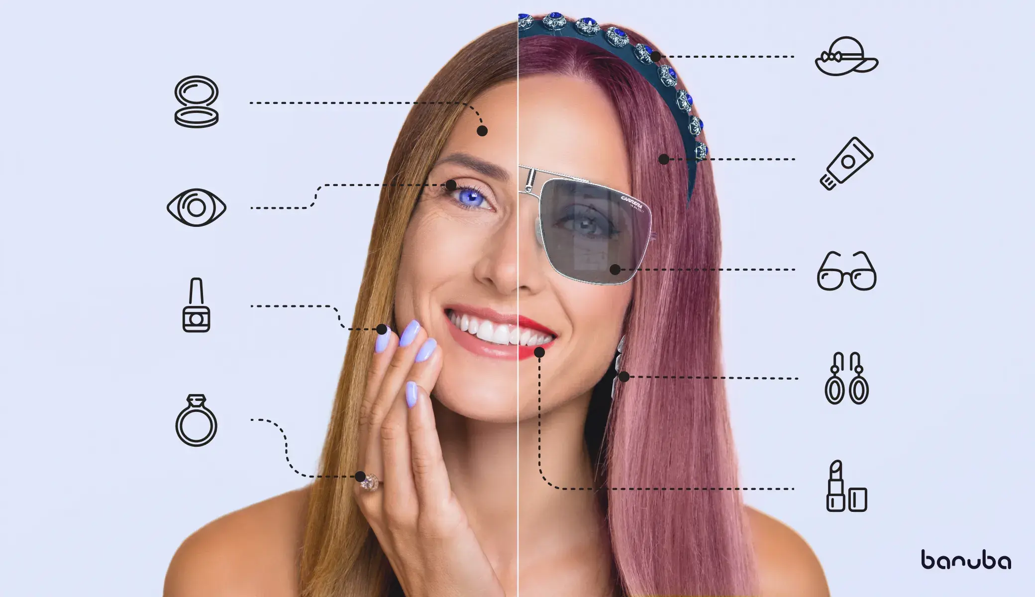 Banuba virtual try-on for increasing add-to-cart rate in beauty industry 