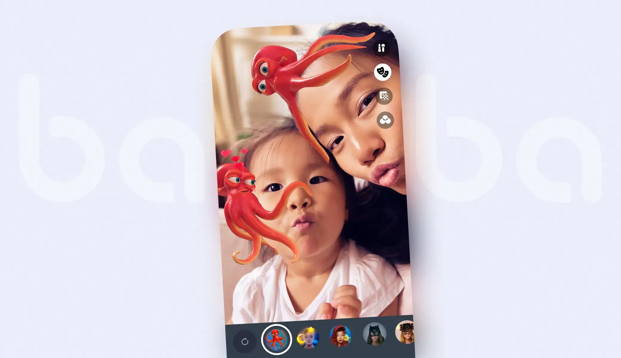 interactive AR effects for social media apps 