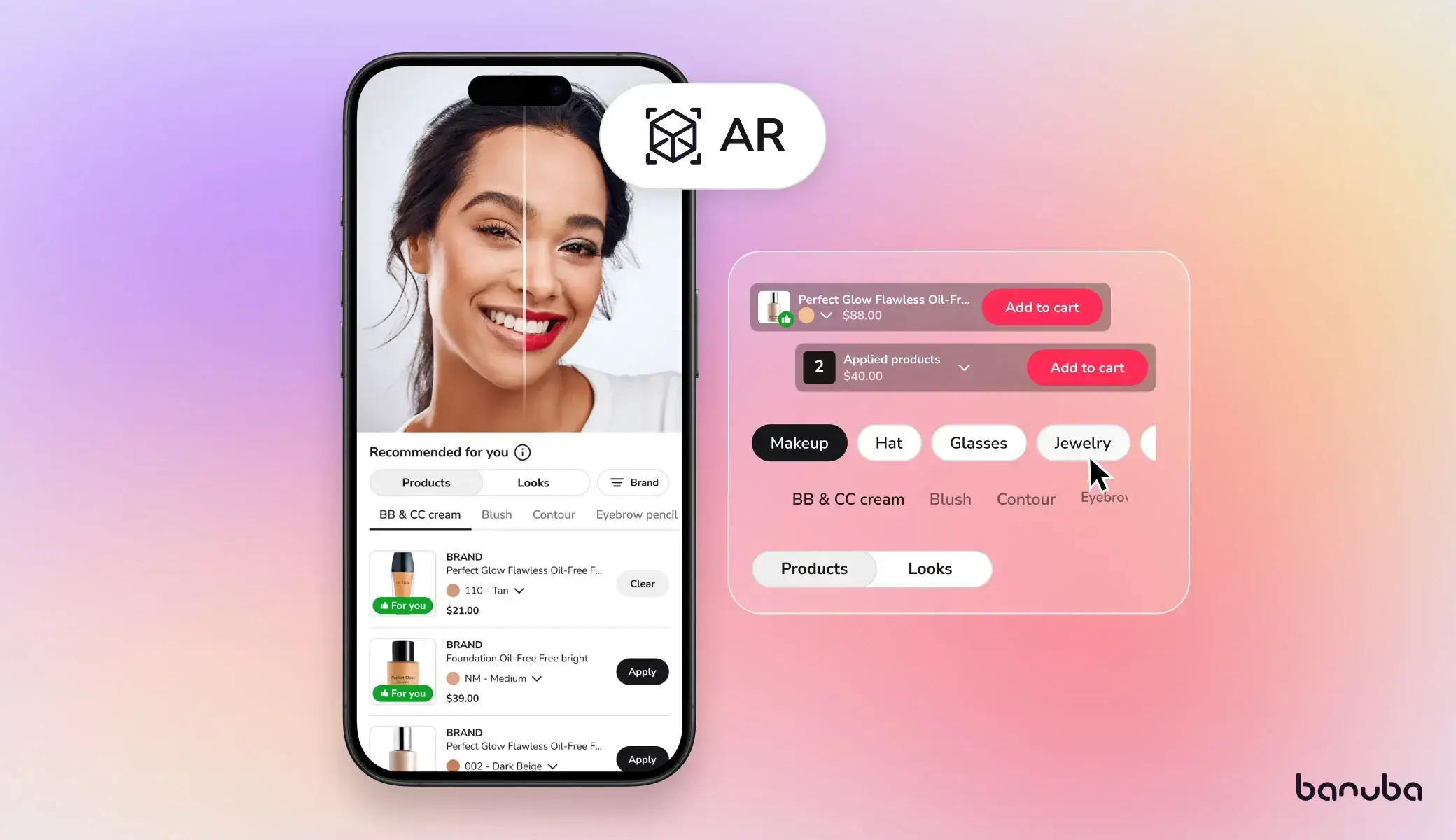 ar in beauty industry