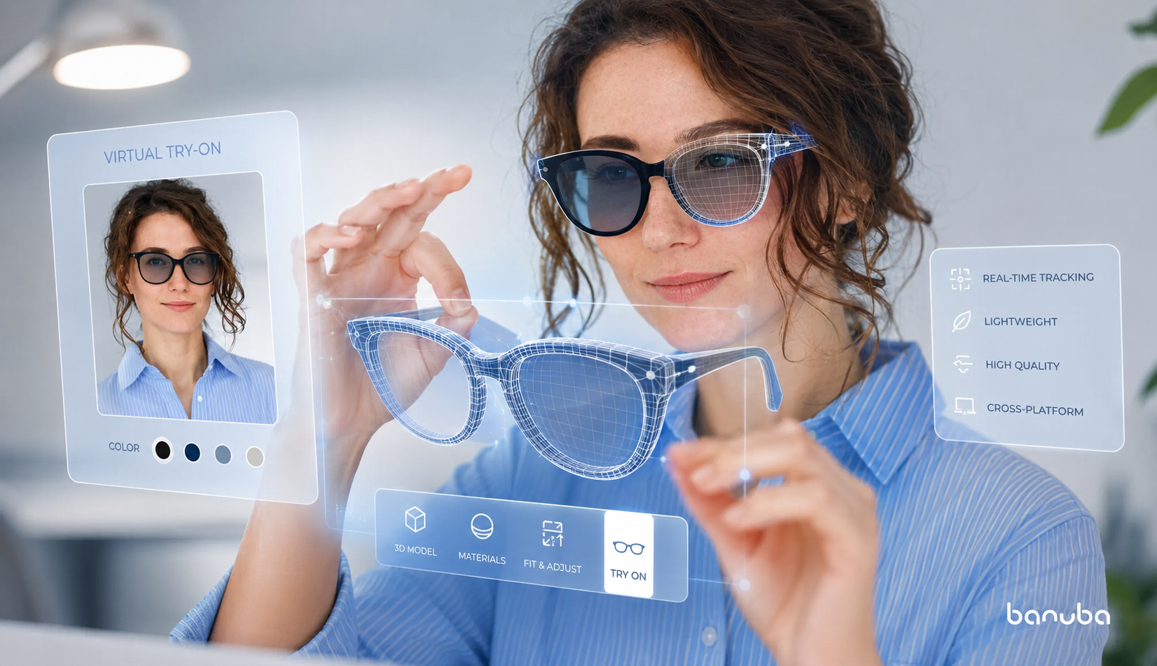 banuba eyewear virtual try-on