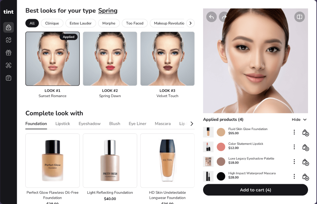 Virtual Makeup Try on Demo by Banuba