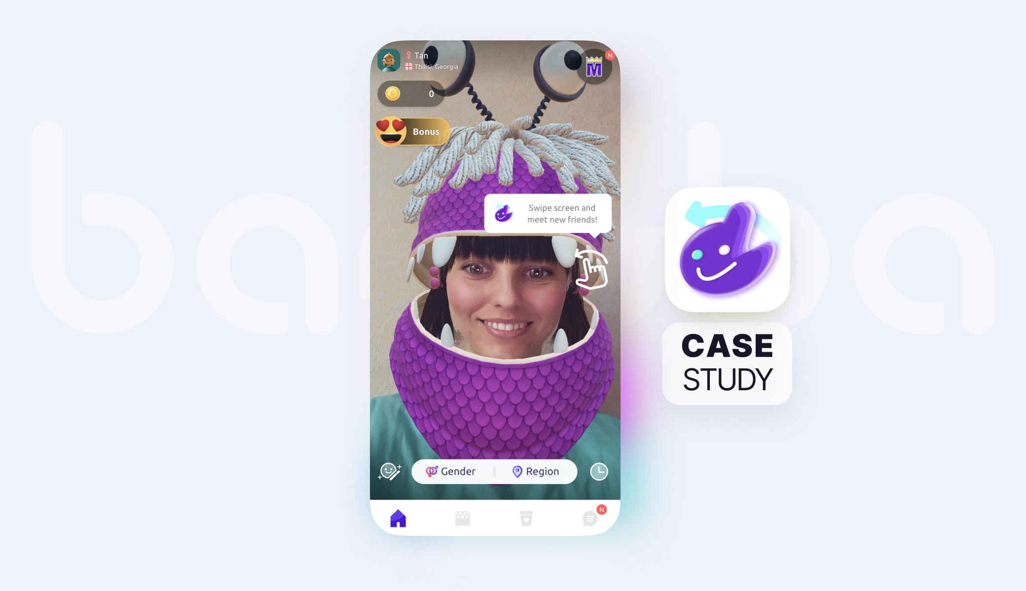 Banuba Face AR SDK for live chat app