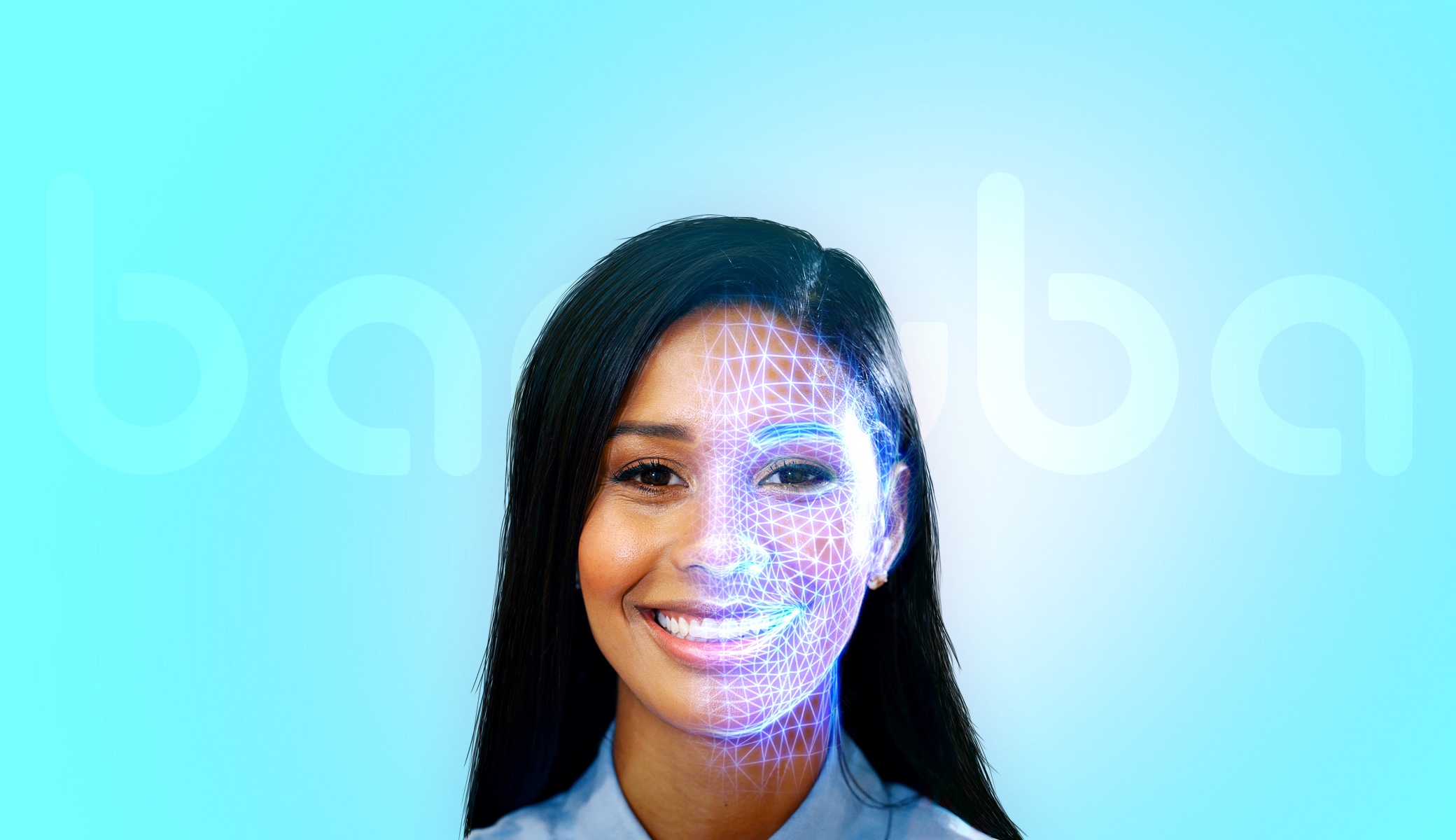 WebGL face detection and tracking hero